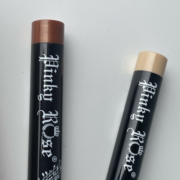 Pinky Rose Cosmetics Pump Your Bass Jazz + Hip Hop 2 Multi Use Makeup Sticks NIB - Picture 4 of 4